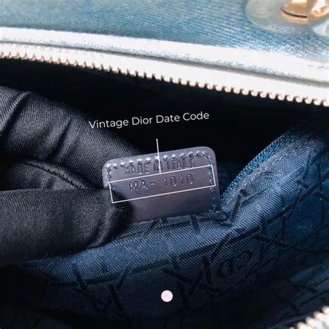 Guide pour: comment lire Dior codes de date 